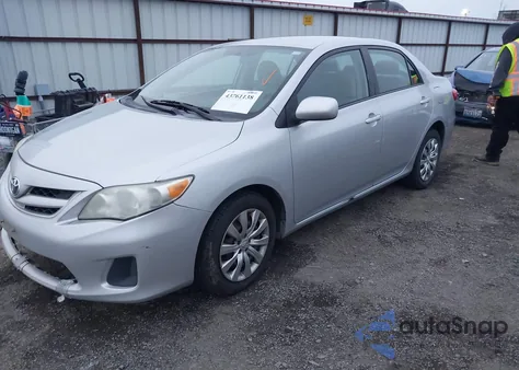 2012 Toyota Corolla Le из США, поврежденный, VIN 5YFBU4EE0CP033681